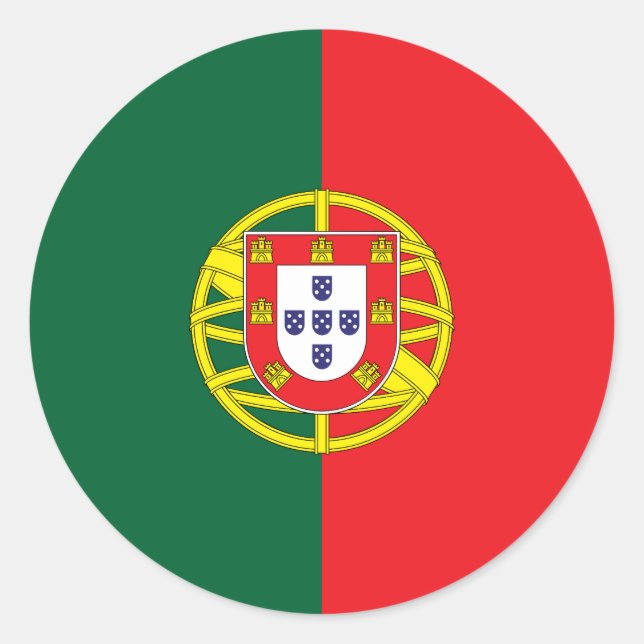 Adesivo Bandeira de Portugal (Frente)