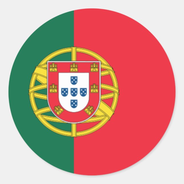 Adesivo Bandeira de Portugal (Frente)