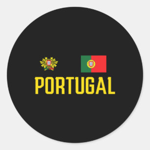 Adesivo Bandeira de Portugal Fã de Futebol Português Homen