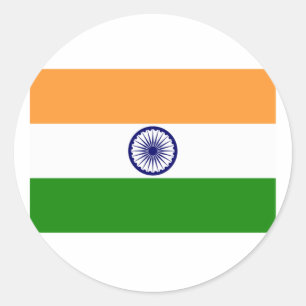 Adesivo Bandeira de produtos de India