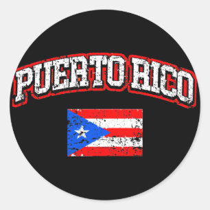 Adesivo Bandeira de Puerto Rico