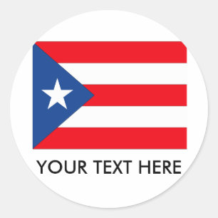 Adesivo Bandeira de Puerto Rico