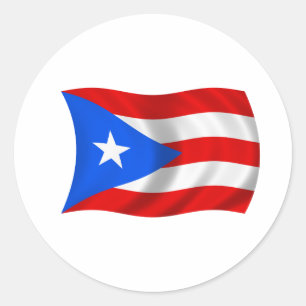 Adesivo Bandeira de Puerto Rico