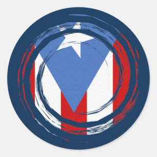 Adesivo Bandeira de Puerto Rico