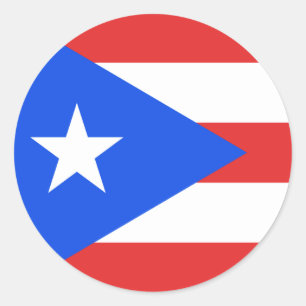 Adesivo Bandeira de Puerto Rico