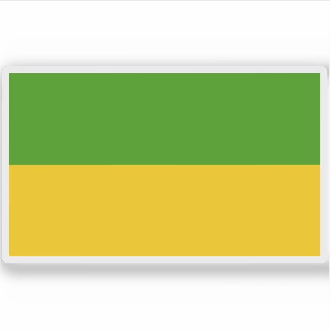 Adesivo Bandeira de Recklinghausen, Alemanha (Frente)