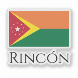 Adesivo Bandeira de Rincón, Porto Rico