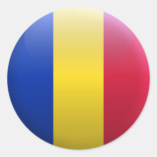 Adesivo Bandeira de Romania