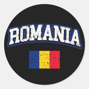 Adesivo Bandeira de Romania