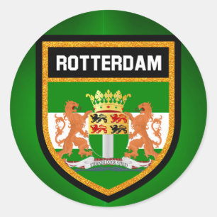 Adesivo Bandeira de Rotterdam