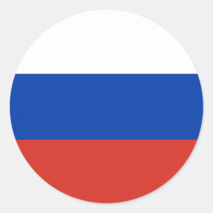 Adesivo Bandeira de Rússia