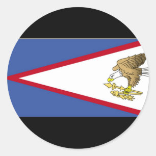 Adesivo Bandeira de Samoa Americanas