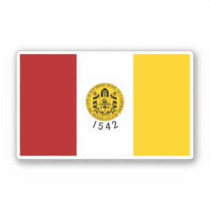 Adesivo Bandeira de San Diego, Califórnia