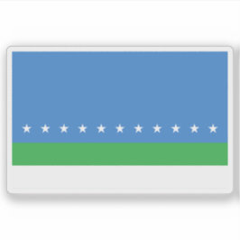 Adesivo Bandeira de San José (San José), Costa Rica