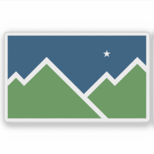 Adesivo Bandeira de Sandy, Utah, EUA