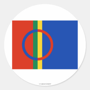 Adesivo Bandeira de Sapmi