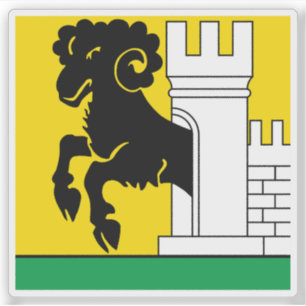 Adesivo Bandeira de Schaffhausen, Suiça
