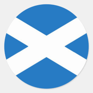 Adesivo Bandeira de Scotland ou de Saltire