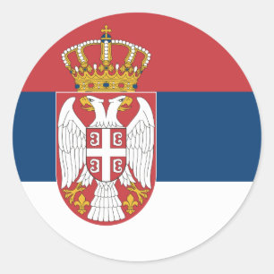 Adesivo Bandeira de Serbia