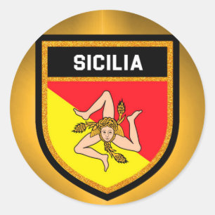 Adesivo Bandeira de Sicilia