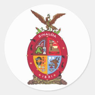 Adesivo Bandeira de Sinaloa