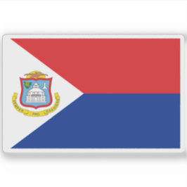 Adesivo Bandeira de Sint Maarten