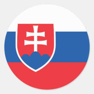 Adesivo Bandeira de Slovakia