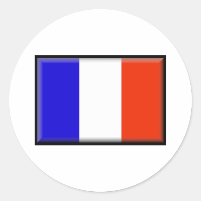 Adesivo Bandeira de St Barts (Frente)