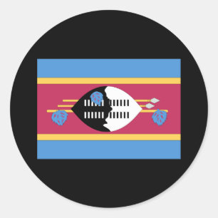 Adesivo Bandeira de Suazilândia
