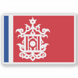 Adesivo Bandeira de Sulu (final do século XIX)