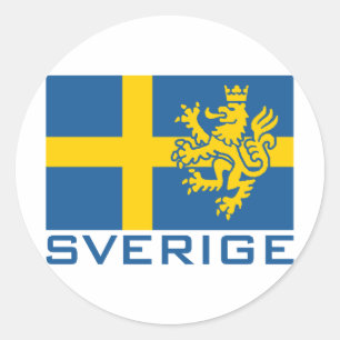 Adesivo Bandeira de Sverige