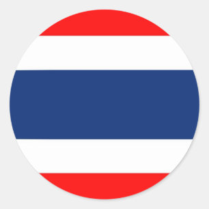 Adesivo Bandeira de Tailândia