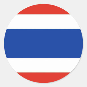 Adesivo Bandeira de Tailândia