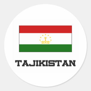 Adesivo Bandeira de Tajikistan