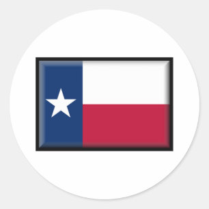 Adesivo Bandeira de Texas