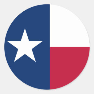 Adesivo Bandeira de Texas