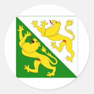 Adesivo Bandeira de Thurgau