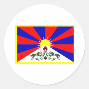 Adesivo Bandeira de Tibet