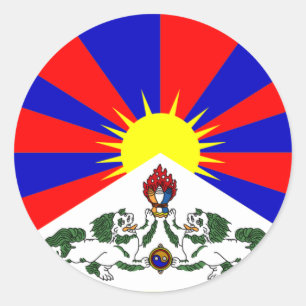 Adesivo Bandeira de Tibet