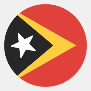 Adesivo Bandeira de Timor-Leste
