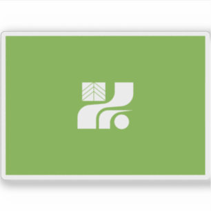 Adesivo Bandeira de Tochigi, Japão