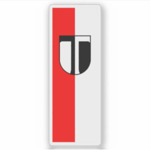 Adesivo Bandeira de Traun, Áustria