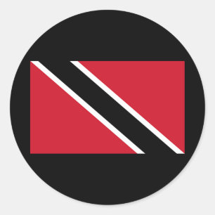 Adesivo Bandeira de Trinidad e Tobago