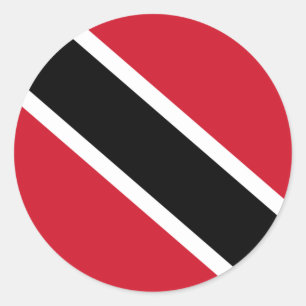 Adesivo bandeira de Trinidad e Tobago