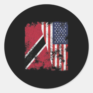 Adesivo Bandeira de Trinidad e Tobago EUA