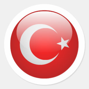 Adesivo Bandeira de Turquia