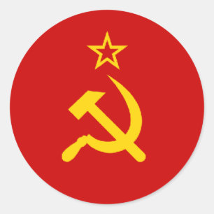 Adesivo Bandeira de União Soviética /USSR/CCCP