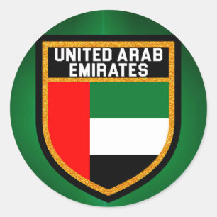 Adesivo Bandeira de United Arab Emirates