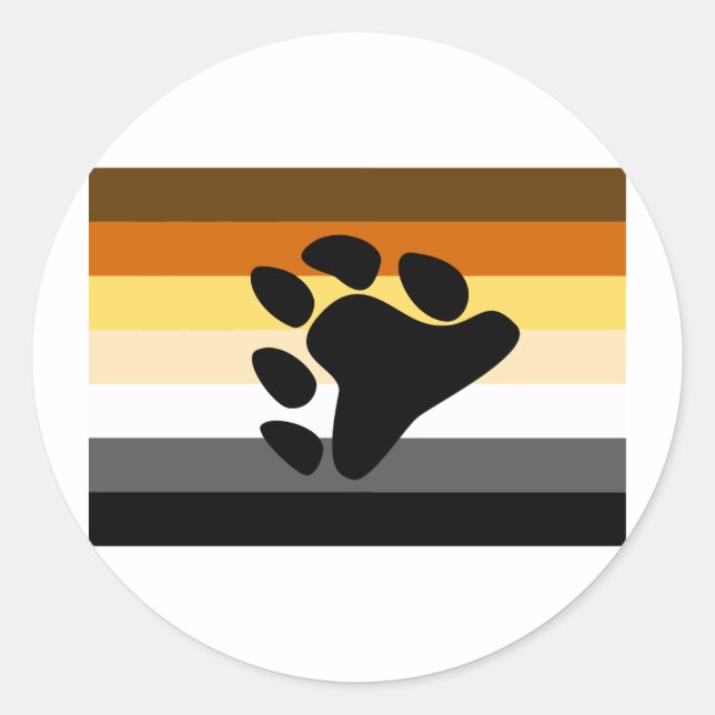 ADESIVO BANDEIRA DE URSO ORIGINAL COM SÍMBOLO (Frente)