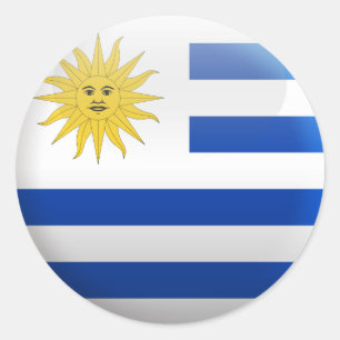 Adesivo Bandeira de Uruguai